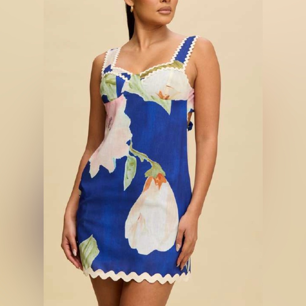 Floral Blue Women's Sleepwear